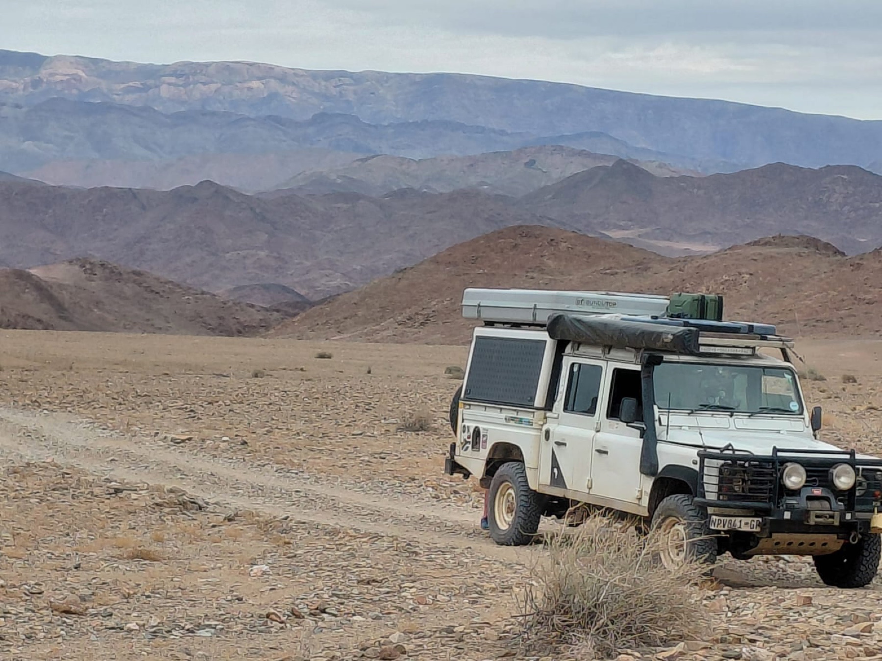 Mountain road through the Richtersveld